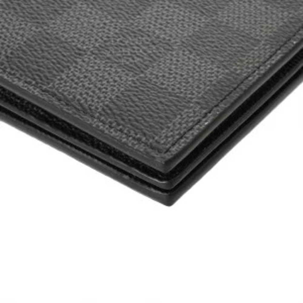 Louis Vuitton Damier Graphite Black Portefeuille Amerigo NM Black Gray - Picture 5 of 7